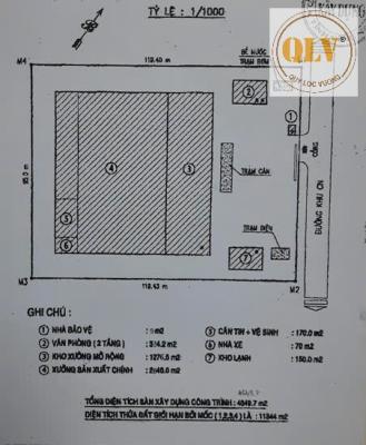 Bán nhà xưởng – KCN AMATA, LONG BÌNH, BIÊN HÒA – 11.343m²