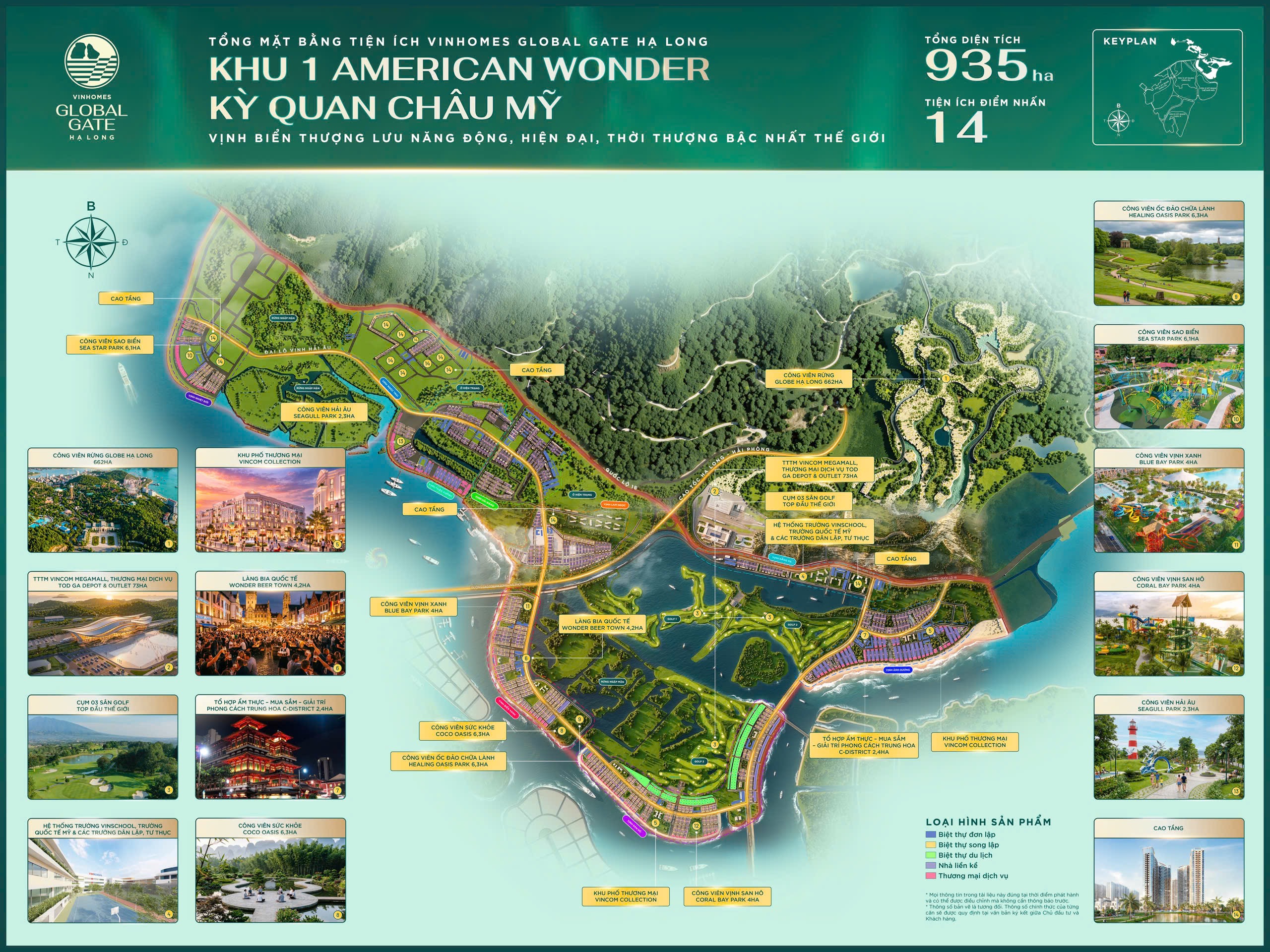 Lý do nên mua Phân khu Kỳ quan Châu Mỹ Vinhomes Hạ Long Xanh